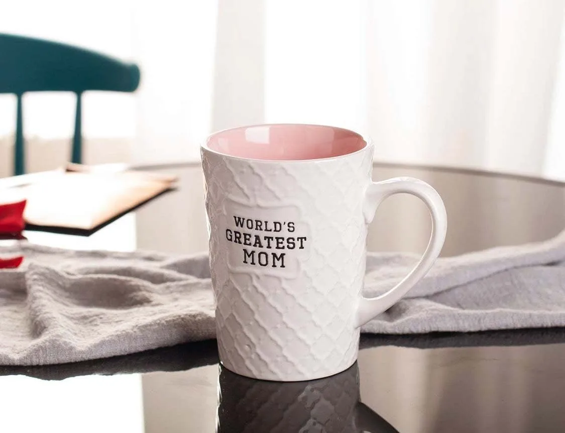 Mother's Day - 100 Best Gift Ideas World's Greatest Mom Ceramic Coffee Mug
