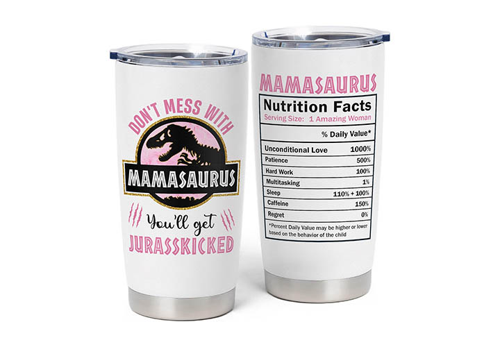 Top 50 Best Tumblers for Daily Lifestyle and Occasion ARINIM 20 oz Mom Tumbler