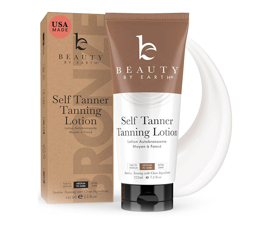 Best Memorial Day Beauty Products Deals You Can’t Miss This Season Beauty by Earth Self Tanner Moisturizing Tanning Lotion