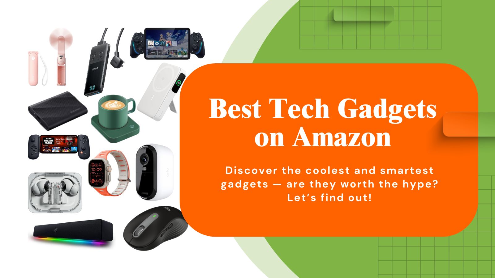 25 Best Tech Gadgets on Amazon Best Tech Gadgets on Amazon