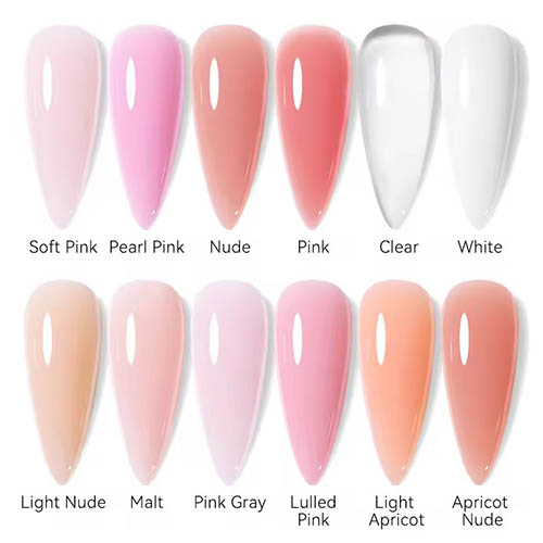 Best Summer Nail Ideas for Any Occasion Nude Pink Extension Nail Gel