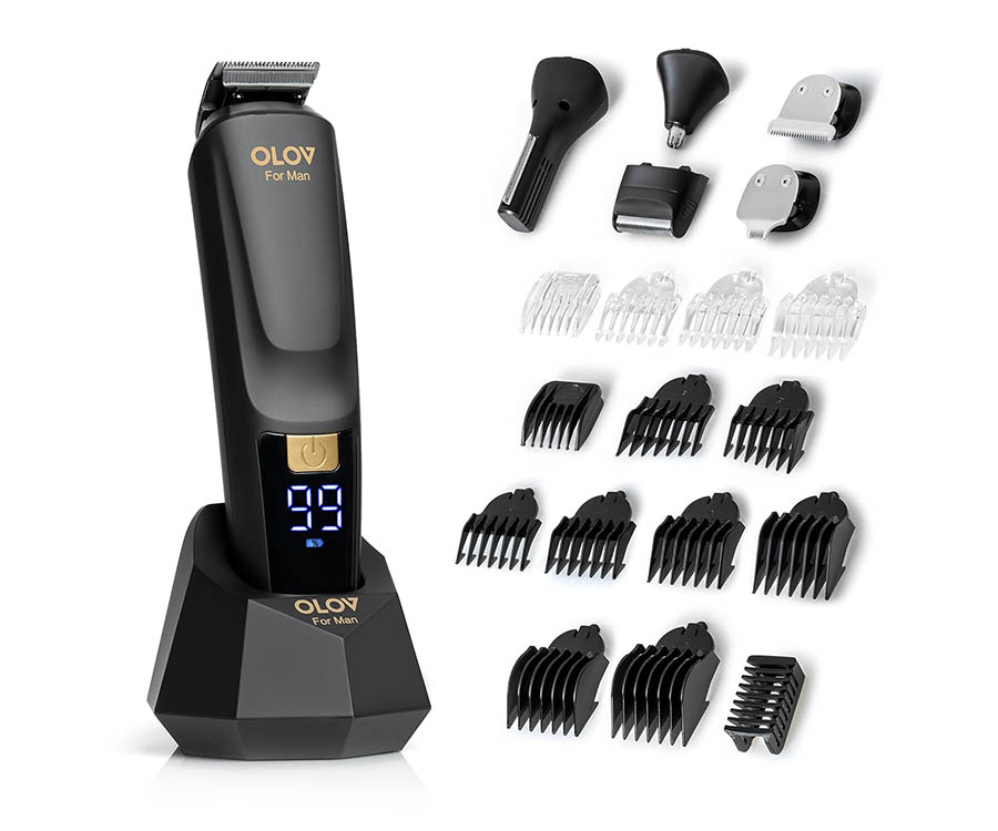 Best Memorial Day Beauty Products Deals You Can’t Miss This Season OLOV For Man Beard Trimmer All-in-One Grooming Kit