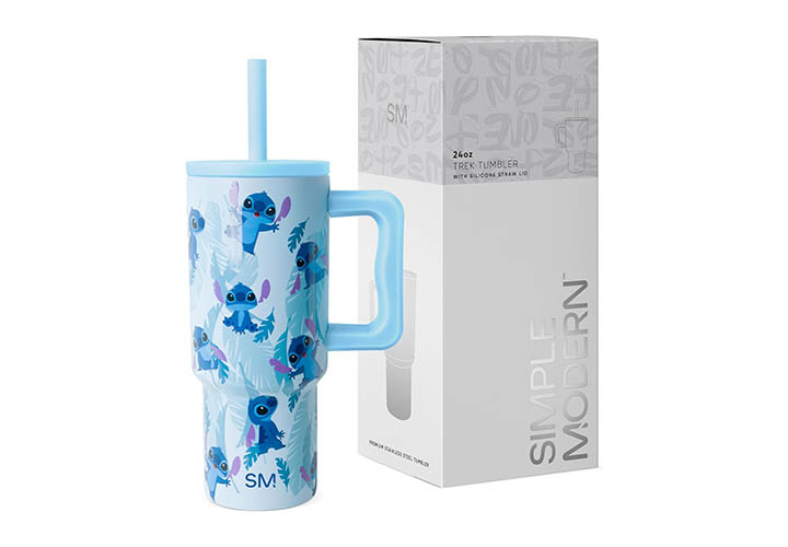 Top 50 Best Tumblers for Daily Lifestyle and Occasion Simple Modern Disney Kids 24 oz Tumbler with Handle and Silicone Straw Lid