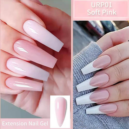 Best Summer Nail Ideas for Any Occasion UR SUGAR 15ml Nail Extension Gel Soak Off UV LED Acrylic Crystal White Clear Nude Gel Nail Polish UV Construction Gel