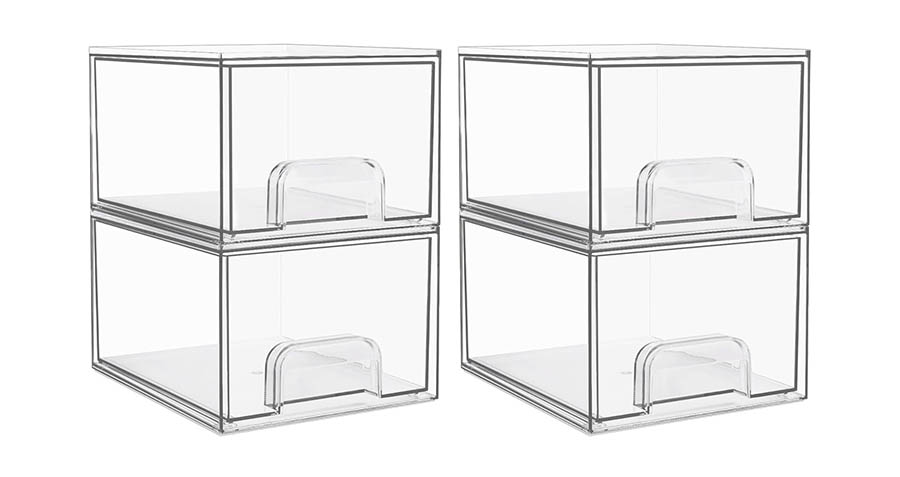 Best Memorial Day Beauty Products Deals You Can’t Miss This Season Vtopmart Clear Stackable Storage Drawers
