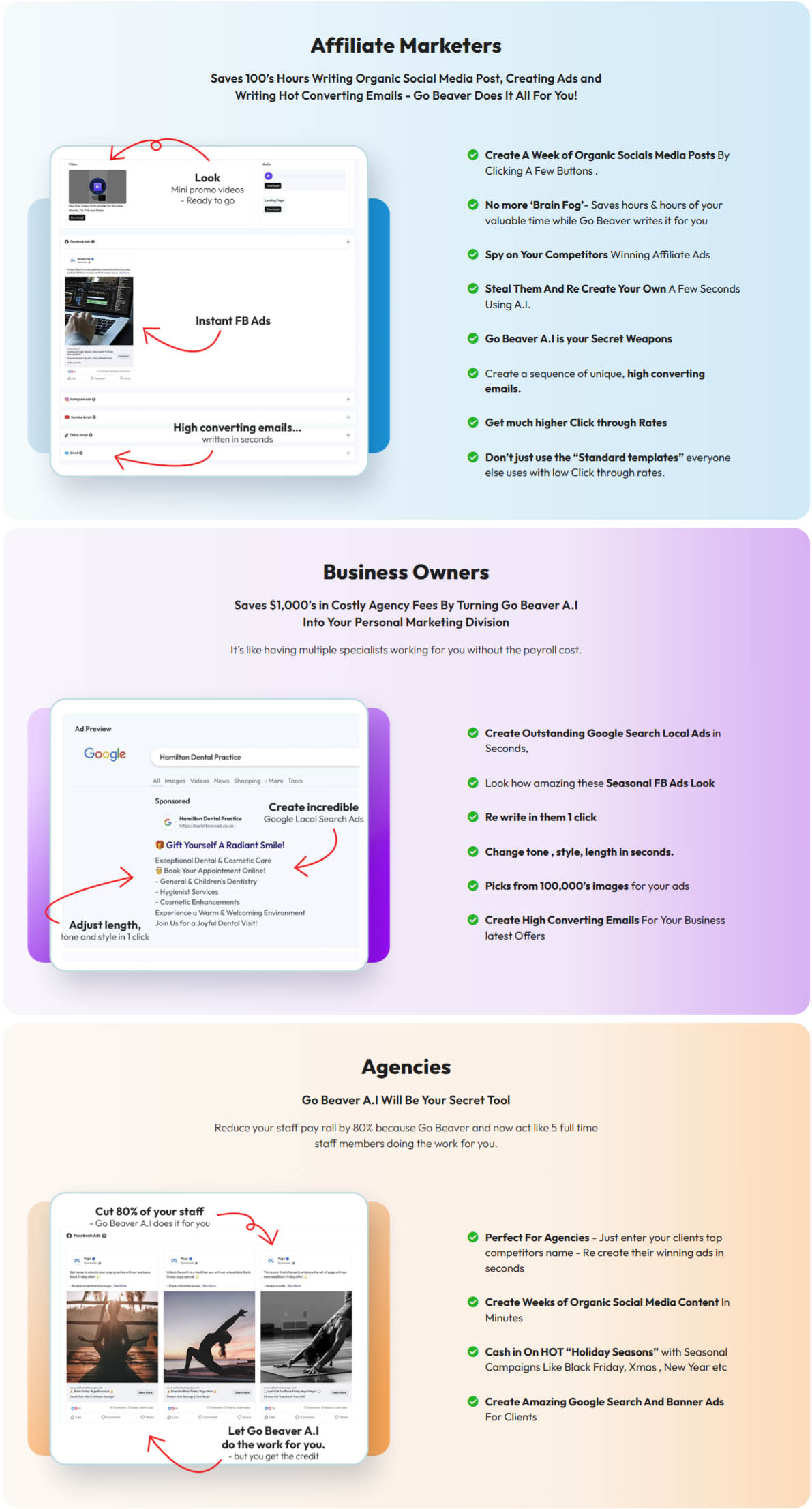 Go Beaver AI Review: AI Ads Automation for Social Media and Affiliate Success Who Is Go Beaver AI For