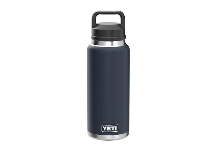 Top 50 Best Tumblers for Daily Lifestyle and Occasion YETI Rambler 36 oz Bottle, Vacuum Insulated, Leakproof, Stainless Steel with Chug Cap