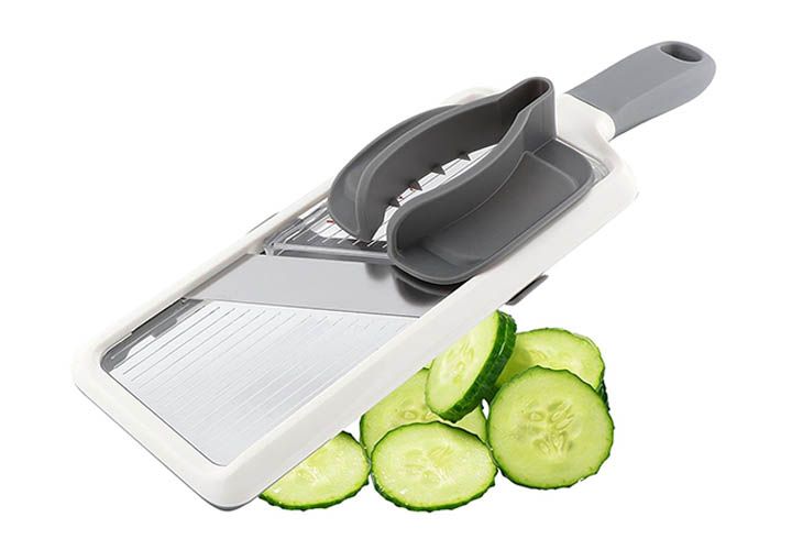 30 Best Mandoline Slicers and Choppers for Your Essential Kitchen Gadgets AQEENURA Multi Handheld Mandoline Slicer