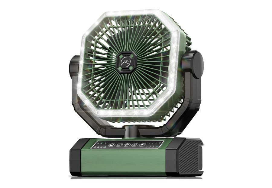 Top 30+ Best Portable Handheld Fans for Travel, Outdoor, and Daily Use Portable Fan 24000mAh Battery Powered with Remote & LED, 4 Speed Strong Airflow