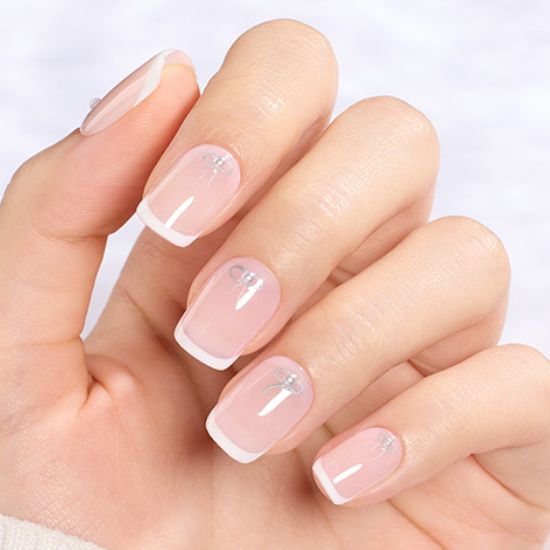 30+ Best Summer Nails: Trendy Press-Ons, Ocean Vibes & Floral Looks Beetles Jelly Nude Pink Gel Polish