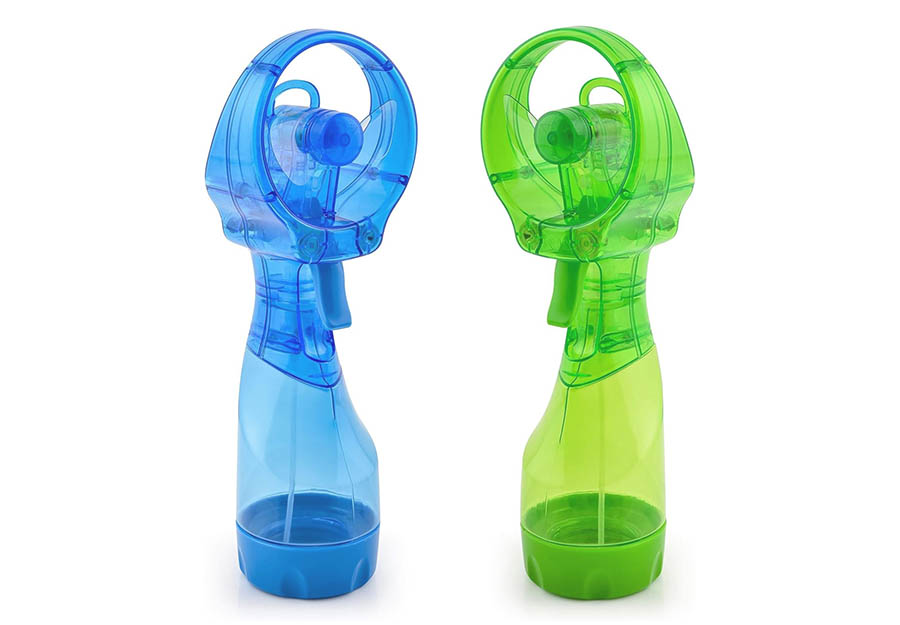 Top 30+ Best Portable Handheld Fans for Travel, Outdoor, and Daily Use O2COOL Deluxe Handheld Battery Powered Water Misting Fan