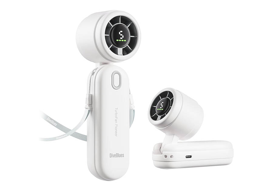 Top 30+ Best Portable Handheld Fans for Travel, Outdoor, and Daily Use Diveblues iTurbo Portable Handheld Turbo Fan, Mini Foldable Portable Hand Fans