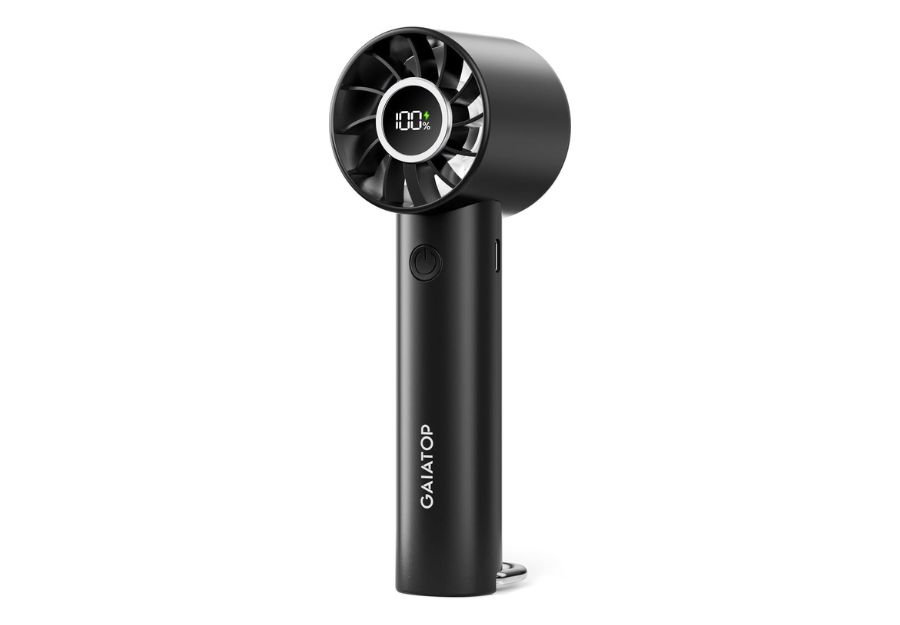 Top 30+ Best Portable Handheld Fans for Travel, Outdoor, and Daily Use Gaiatop Portable Mini Fan, 3 Speed Handheld Fans with Power Display Flashlight