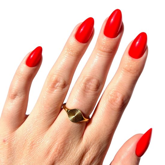 30+ Best Summer Nails: Trendy Press-Ons, Ocean Vibes & Floral Looks Glamnetic Press On Nails - Fiery Red
