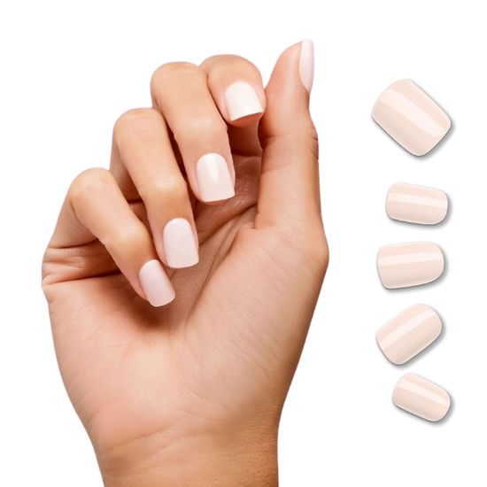 30+ Best Summer Nails: Trendy Press-Ons, Ocean Vibes & Floral Looks KISS imPRESS 'Point Pink' Press-On Nails