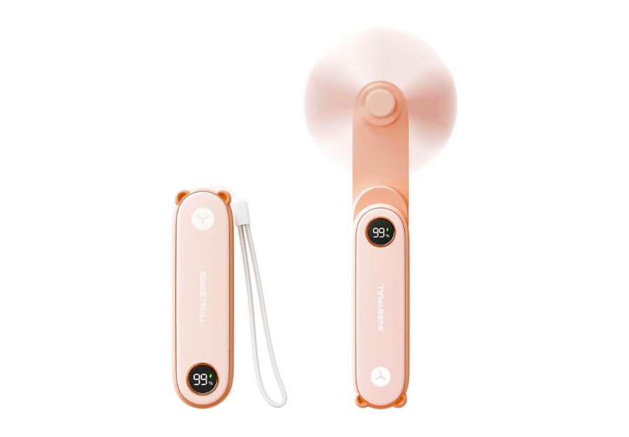 Top 30+ Best Portable Handheld Fans for Travel, Outdoor, and Daily Use SWEETFULL Portable Handheld Mini Fan with LED Display