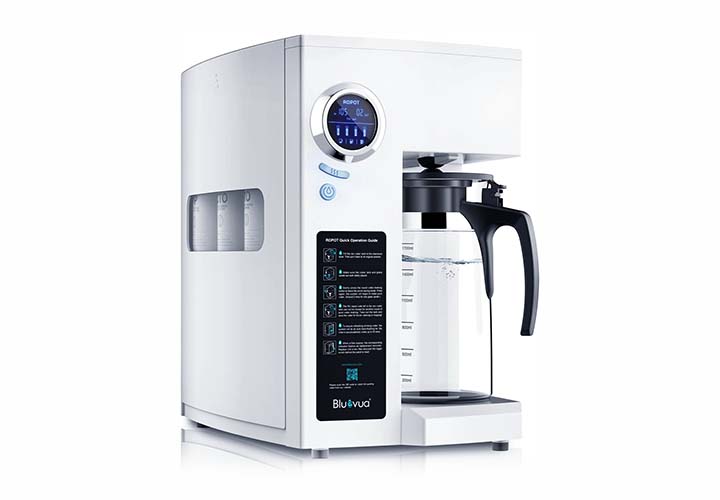 Top 15 Best Under Sink Water Filters for Clean, Healthy Water Bluevua RO100ROPOT Reverse Osmosis System Countertop Water Filter