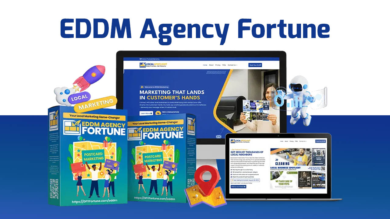 EDDM Agency Fortune Review – Complete DFY Local Marketing System EDDM Agency Fortune Review – Complete DFY Local Marketing System