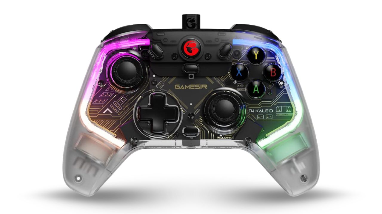 7 Best PC Controllers to Upgrade Your Setup with Prime Day Deals GameSir T4 Kaleid Transparent PC Controller