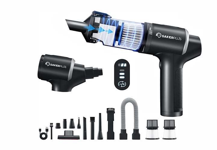 20 Best Coolest Car Gadgets and Accessories to Upgrade Your Ride Hand Held Car Vacuum Cordless, 4-in-1 Mini Cleaner