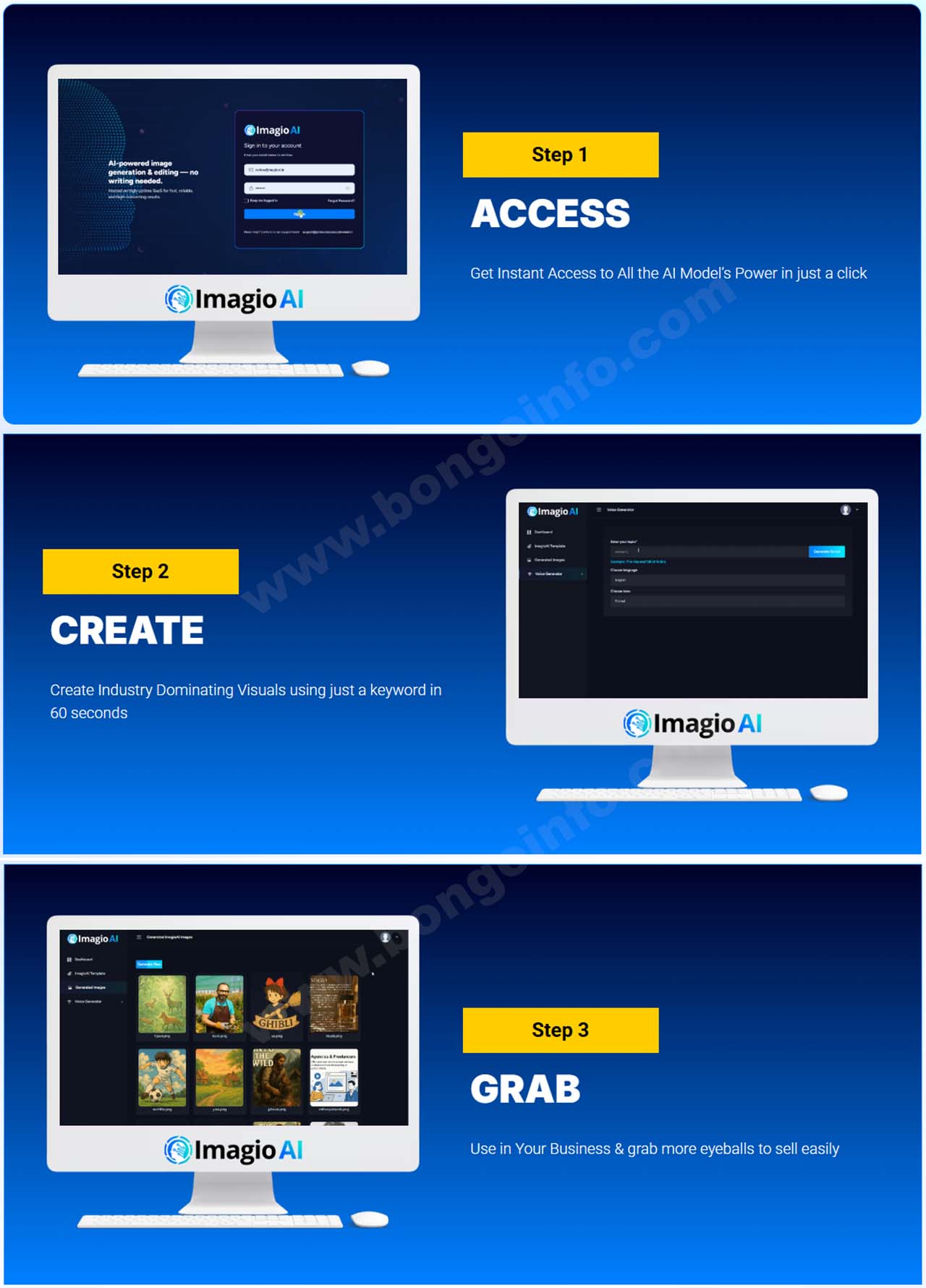 Imagio AI Review: Best AI Tool For Images, Avatars & Mockups Generator How Does Imagio AI Work