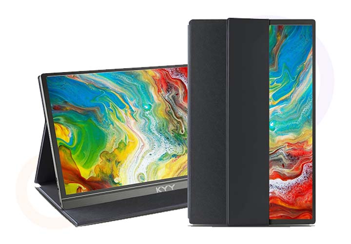 Best Portable Monitors for Laptops, Work, Gaming and Travel | Prime Day Deals KYY Portable Monitor 15.6inch 1080P FHD USB-C, HDMI Computer Display HDR IPS Gaming Monitor