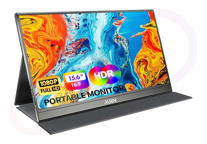 Best Portable Monitors for Laptops, Work, Gaming and Travel | Prime Day Deals mnn portable monitor 15.6inch fhd 1080p usb c hdmi gaming ultra-slim ips display monitor
