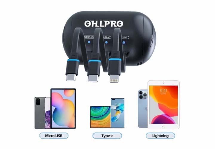 20 Best Coolest Car Gadgets and Accessories to Upgrade Your Ride OHLPRO 3-in-1 Retractable Backseat Car Charging Station