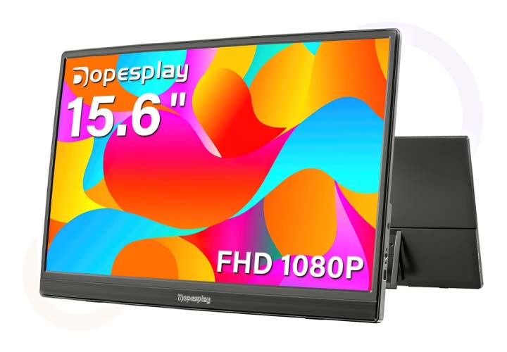 Best Portable Monitors for Laptops, Work, Gaming and Travel | Prime Day Deals Portable Monitor, 15.6" FHD 1080P Travel Portable Monitor