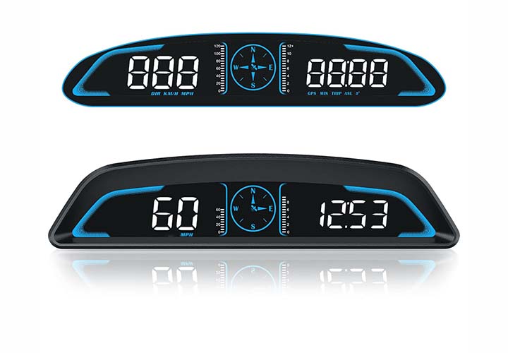 20 Best Coolest Car Gadgets and Accessories to Upgrade Your Ride SinoTrack Digital GPS Speedometer Universal Heads Up Display for Car 5.5 inch Large LCD Display HUD with MPH Speed Fatigued Driving Alert Overspeed Alarm Trip Meter for All Vehicle